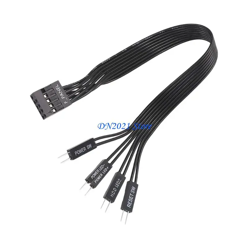 F3KE Motherboard Panel Line Extension F-PANEL Female to 2Pin Male Extension LED