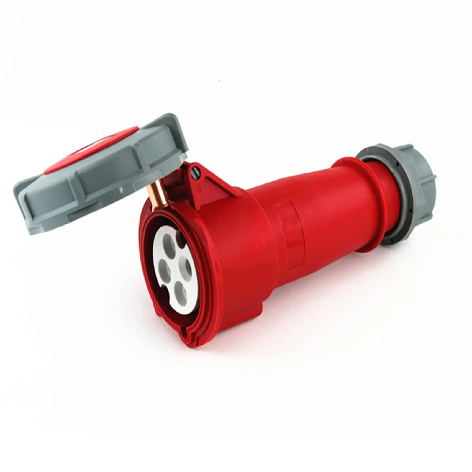IEC60309 Waterproof CEE Refrigerated Container Ship Cold Chain Special Industrial Activity Socket 4P 32A 440V 3P+E 3H IP67