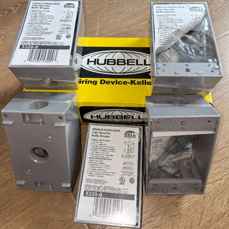 

1pcs American standard switch socket junction box 5320-0 waterproof and dustproof original brand new