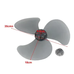 Plastic Fan Fan Blade For Standing Pedestal Fan 16 Inch 3 Leaves General Accessories Household Plastic Fan Blade Home Accessorie