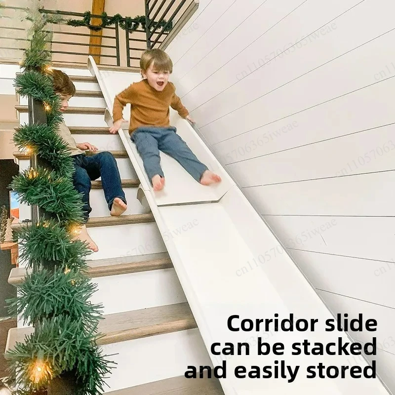 Indoor Children's Home Stair Slide Corridor Slide Free Installation of SafetyHome Bedside