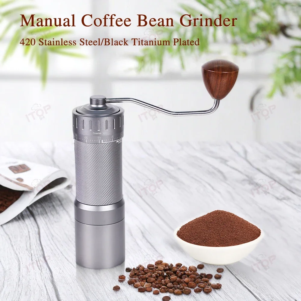 YYHC-High-quality Wholesale Household Portable Manual Coffee Grinder Stainless Steel Coffee Bean Grinder