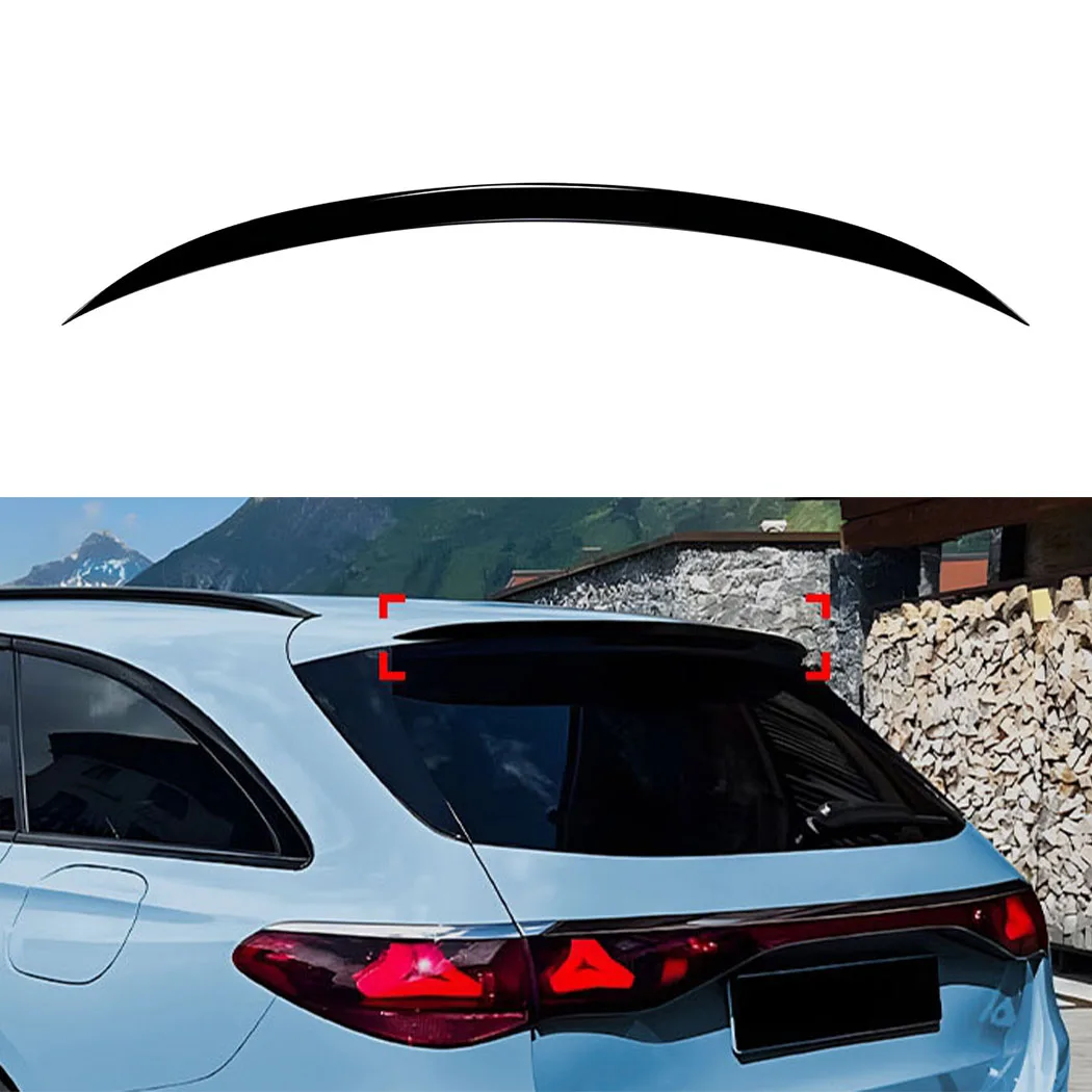 

For Mercedes-Benz E-Class Travel Version S214 Estate AMG 2024-2025 Car Rear Spoiler Cap Rear Trunk Boot Roof Lip Spoiler Tuning