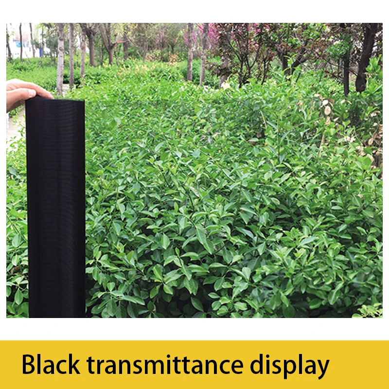 Black Nano PP Mesh Screen – Anti-Mosquito, Breathable, Light-Transmitting for DIY & Multi-Purpose Use Window and Door Screen