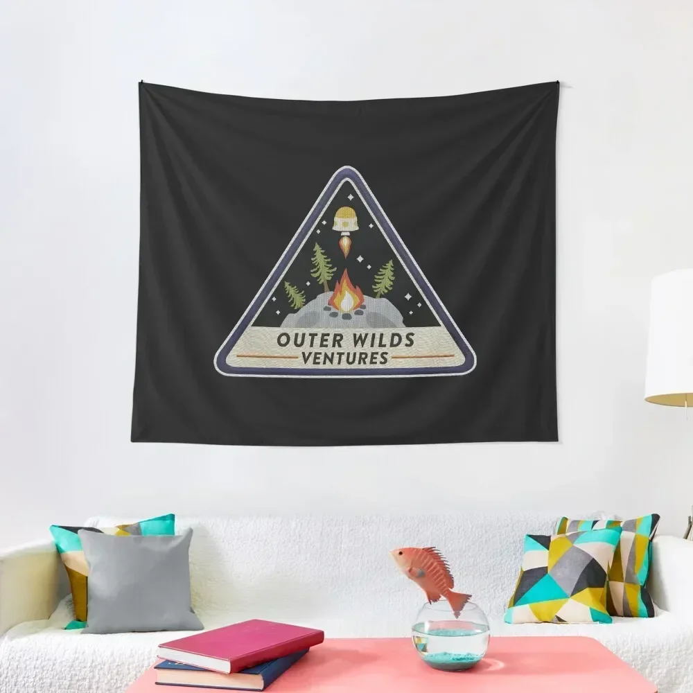 

Outer Wilds Ventures Patch Tapestry Anime Decor Wallpaper For Bedroom Tapestry