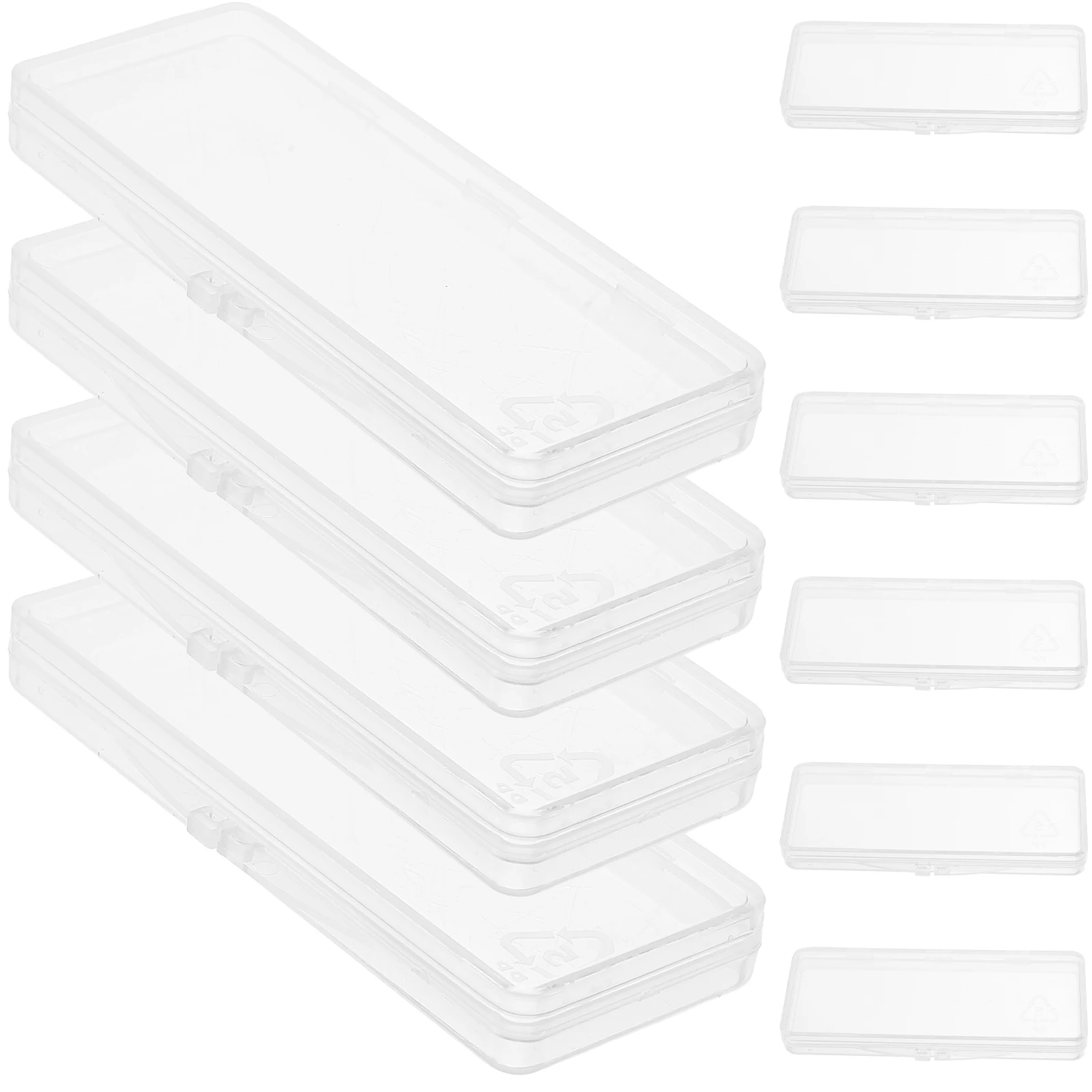 10Pcs Toothpick Box Portable Dental Floss Holder Plastic Organizer Compact Structure for Home Car Camping Use Dental Floss Box