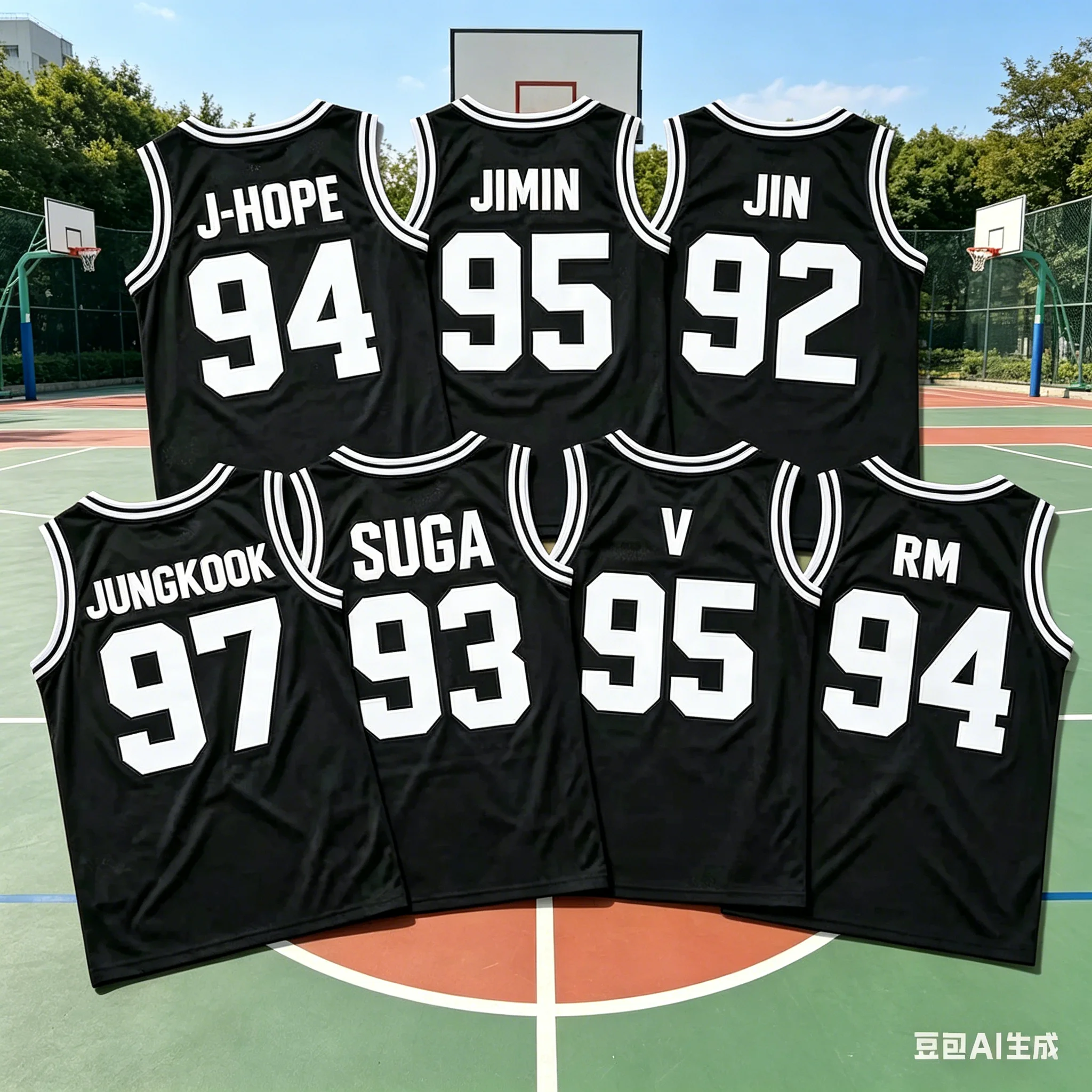 Bts basketball jersey-AliExpress