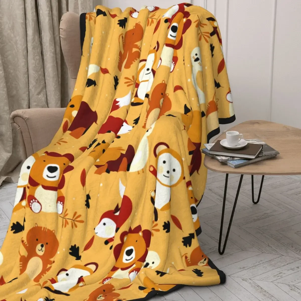 DIY Custom Double-layer Double-sided Blanket With Pictures Anti Pilling And No Shedding Sofa Cover Blanket Bed Sleeping Blanket