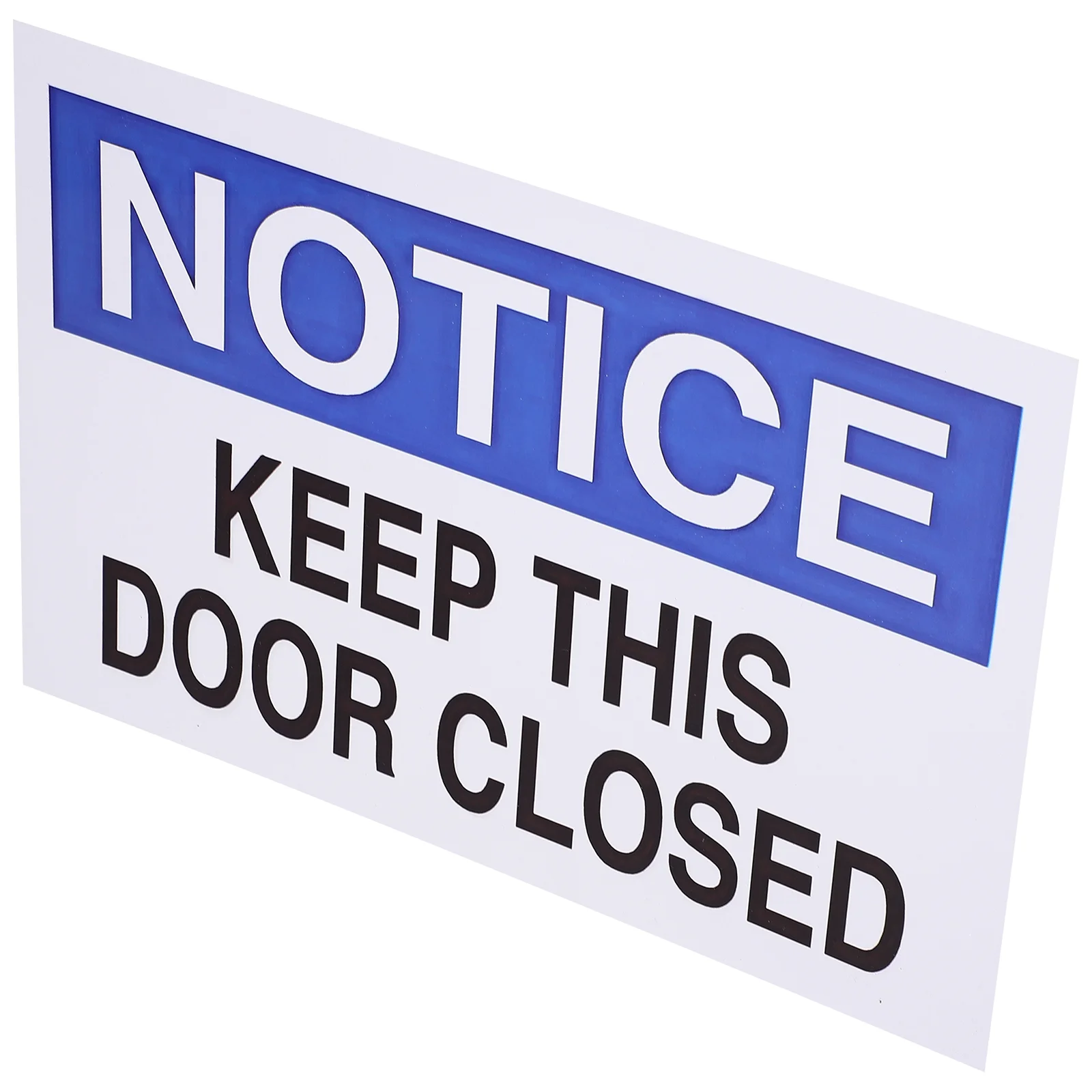 Logo Signs Please Keep Door Closed This for Business Warning Safety Closing Aluminum Plate Office