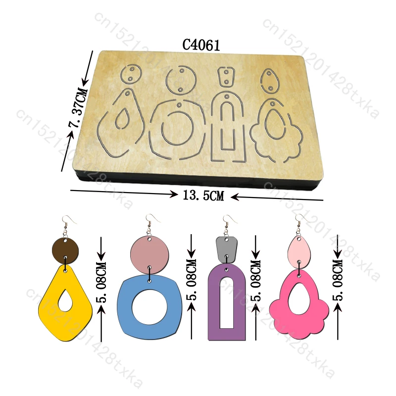 

New earring Wooden Dies Cutting Die Scrapbooking C4061 Multiple style