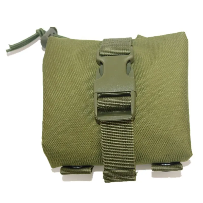 Neue Molle Folding Dump Drop Magazin Tasche Outdoor Camping Jagd Zubehör EDC Faltbare Recovery Mag Holster Taille Tasche – Detail 11