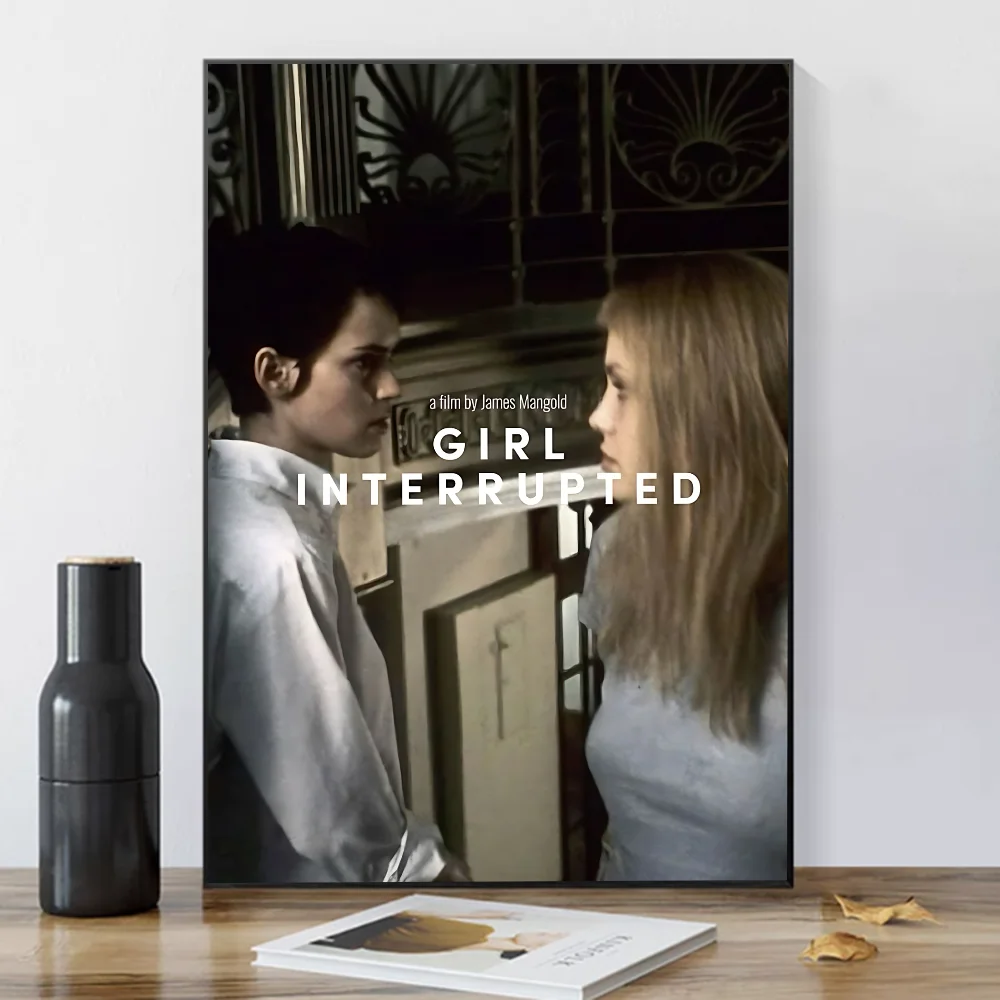 فتاة متقطعة الفيلم الكلاسيكي الفيلم الملصقات HD جودة ملصق جدار الفن اللوحة دراسة الشمال ديكور المنزل #5