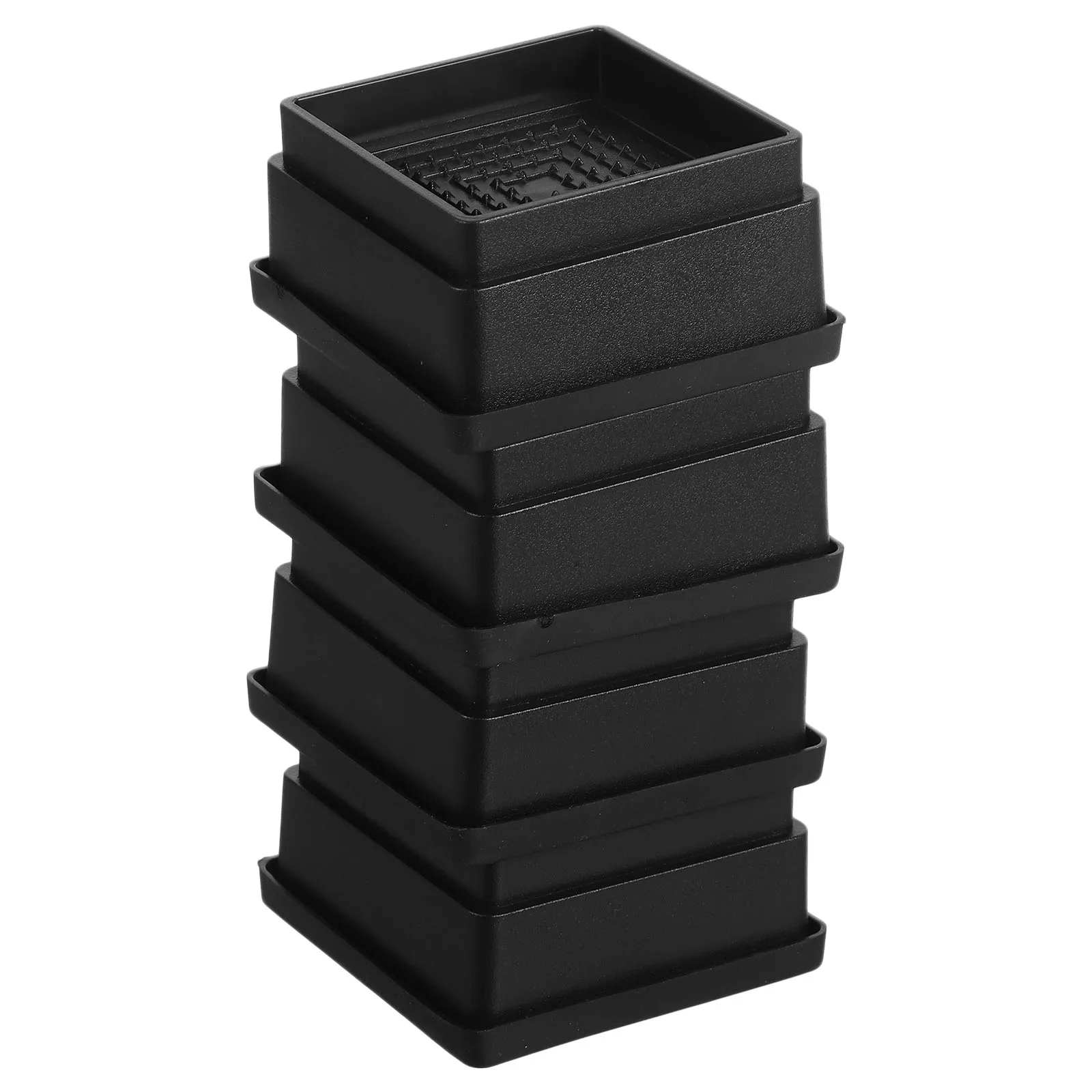 

4Pcs Bed Furniture Risers Stackable 1 Inch Height Boosters Non- Chair Sofa Table Leg Riser Pads