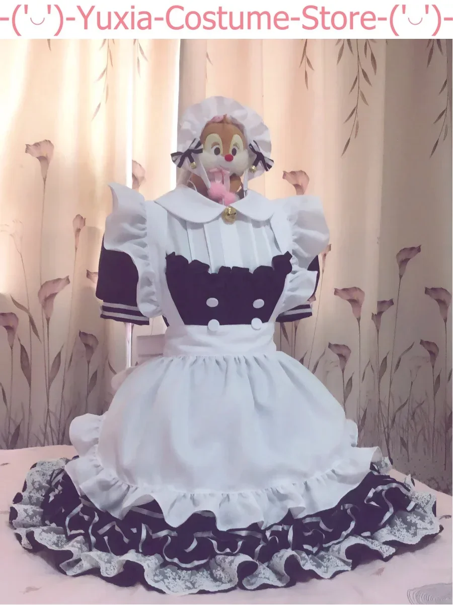 

Arknights Amiya Cafe Maid Outfit Dress Cosplay Costume Cos Game Anime Party Uniform Hallowen Play Role Clothes Clothing