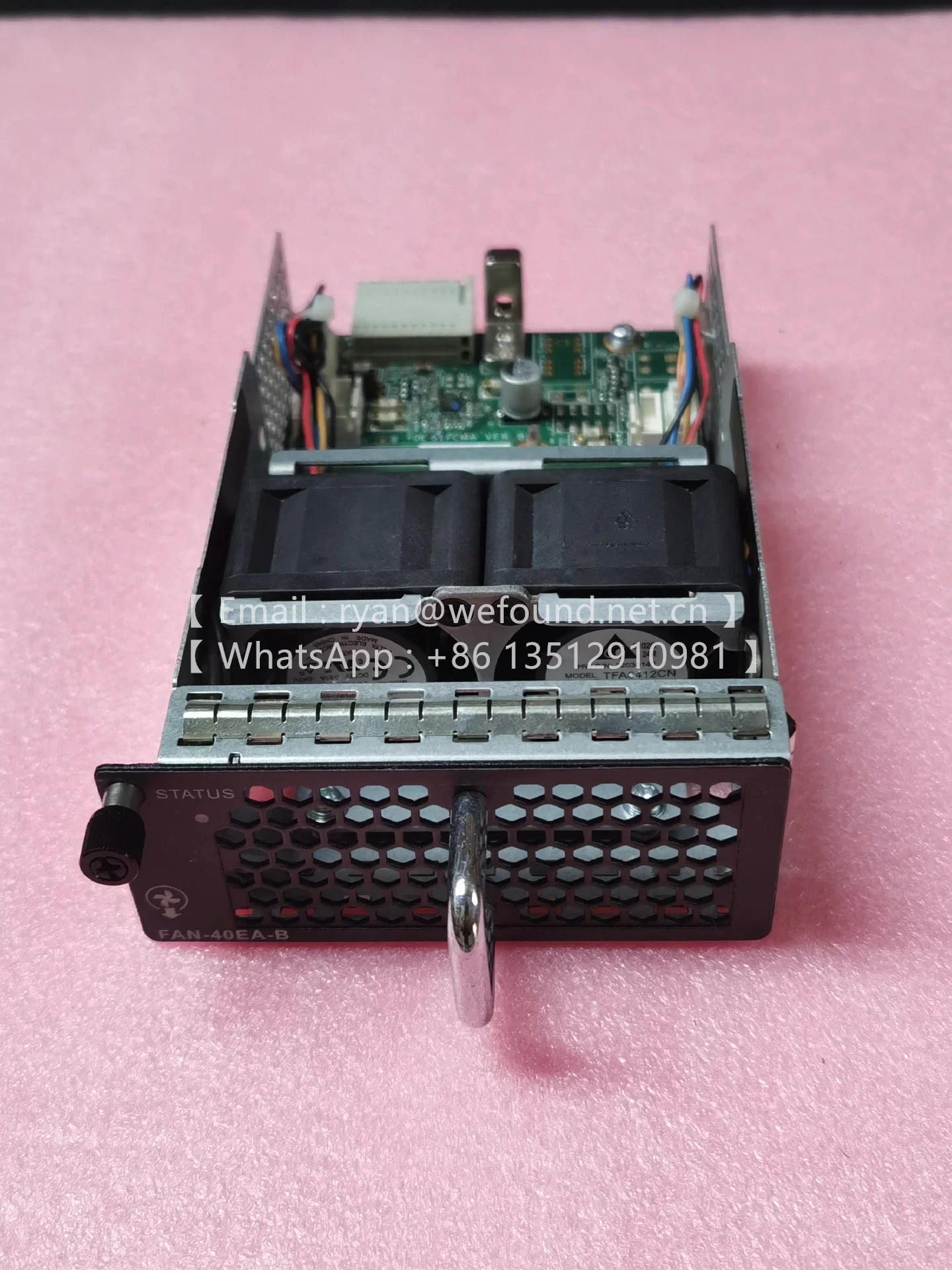 FAN-40EA-B  back-to-front 02355338 , FAN-40EA-F  front-to-back 02355421