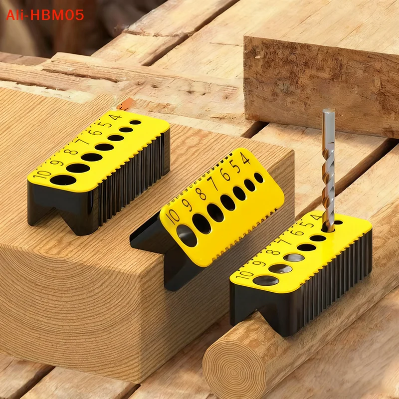 (HB05)1PC Precision Drill Guide For Straight Holes Multifunctional Precision Accessory DIY Drill Jig Block Joints Tool