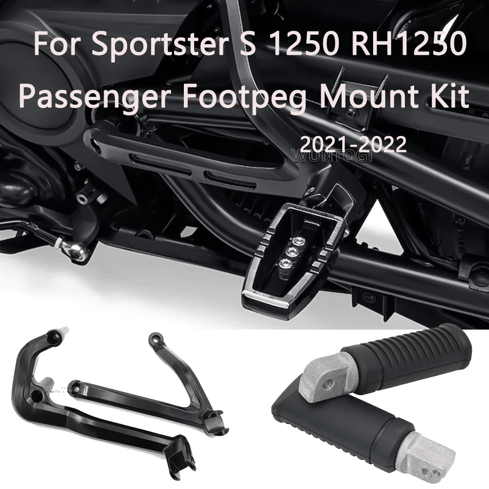 

Sportster S 1250 Footpeg Mount Kit RH1250 RH 1250 Passenger Heat Shield Deflector Cover 2021 2022 For Sportster S 1250