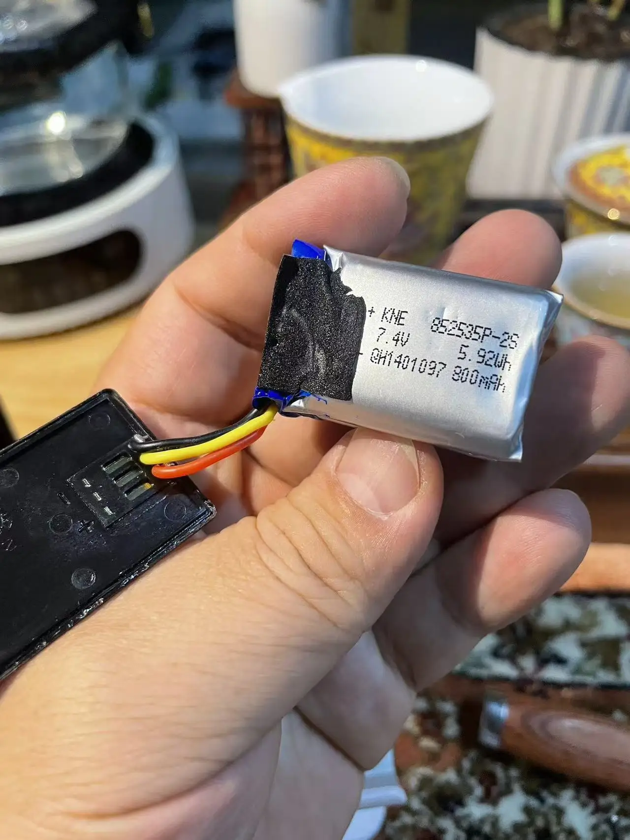 7.4 فولت بطارية ليثيوم أيون بوليمر الذكاء اكسبرس فيديو آلة التعليم المبكر 852535 شحن المحمول 800 مللي أمبير قدرة كاملة #2