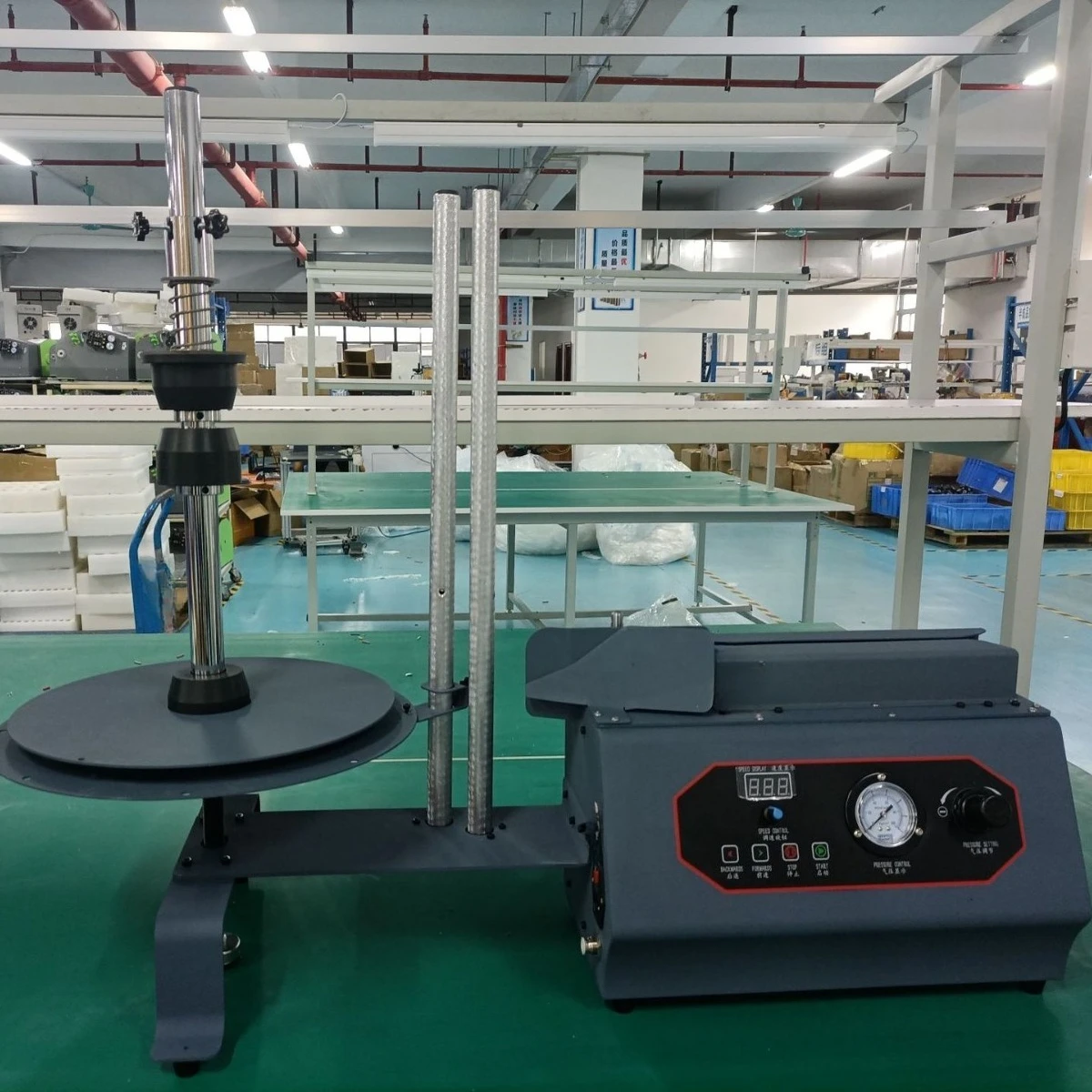 Automatic inflator L bag coil bubble column inflation automatic portable shock king