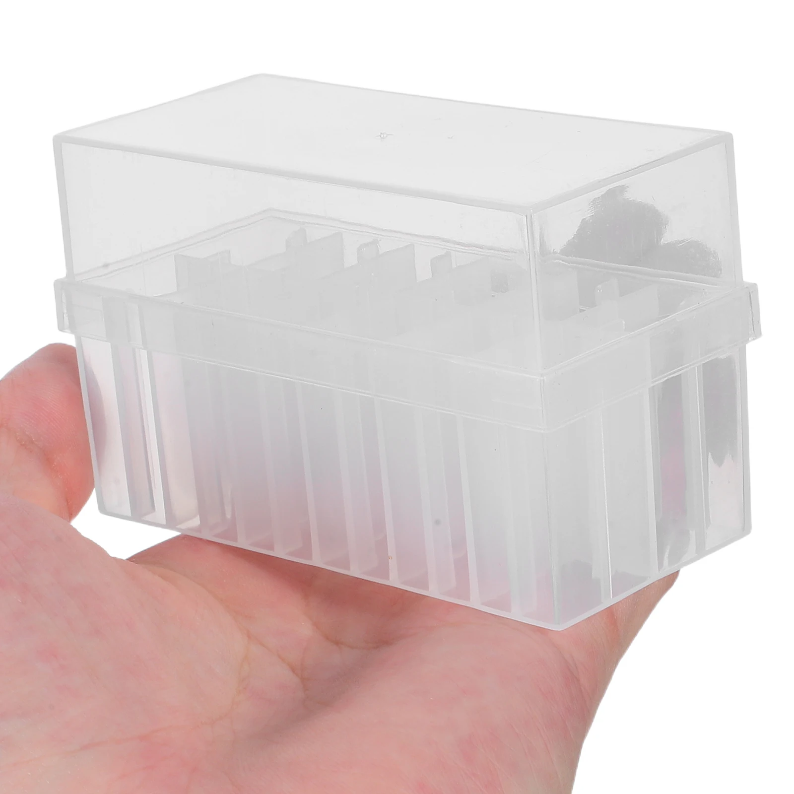 

5pcs 12-Grid Freezer Box Clear Freezing Box Tubes Cryogenic Container Low Temperature Resistant Multi-Compartment