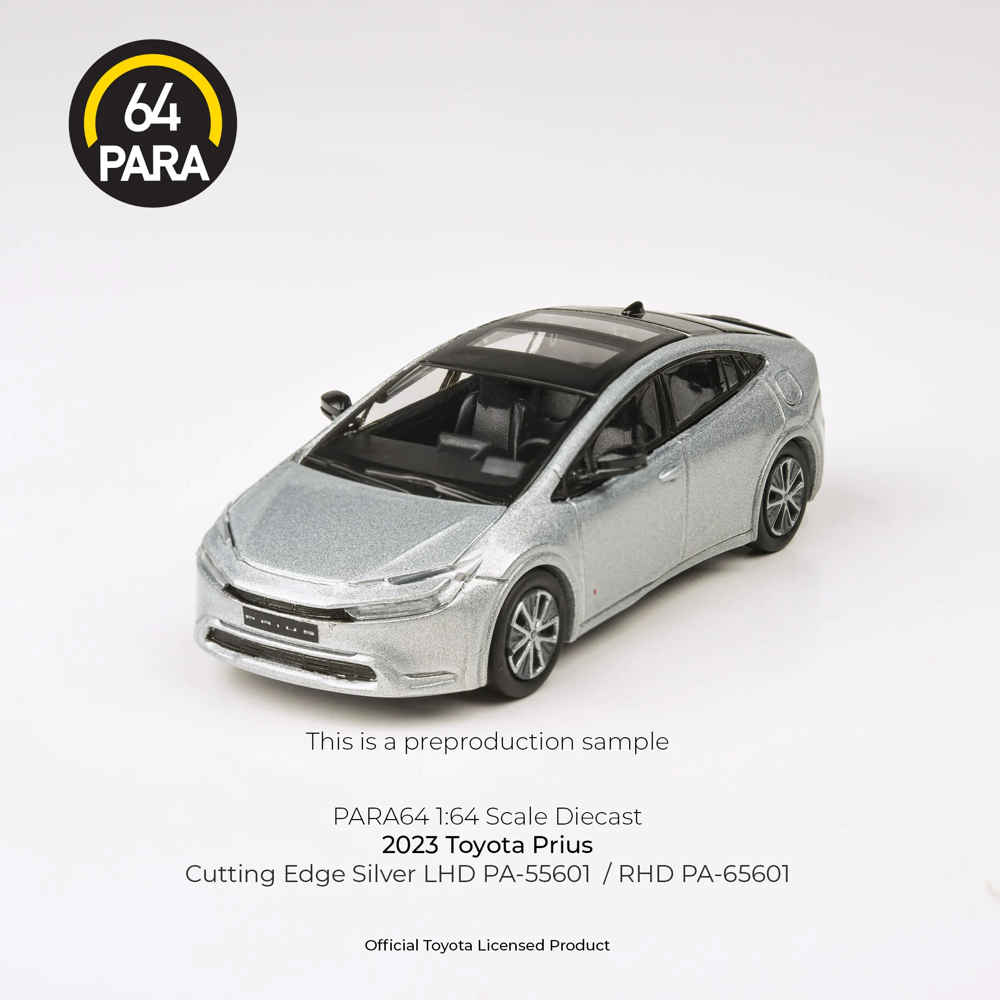 PARA 1:64  Toyota Prius Simulation alloy car model display boy gift