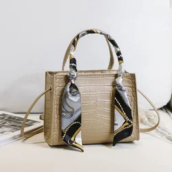 Luxe Dames Kleine Tas Nieuwe Scarft Mini Schouder Messenger Bag Vrouwen Designer Crossbody Tas Schattige Zijtas Mode Dame Handtas