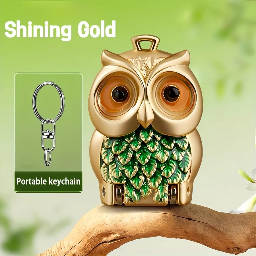 High-Quality Owl Nail Clippers, Portable Folding Keychain, Capless Portable Nail Scissors, Suitable for Carrying Nail Care Items