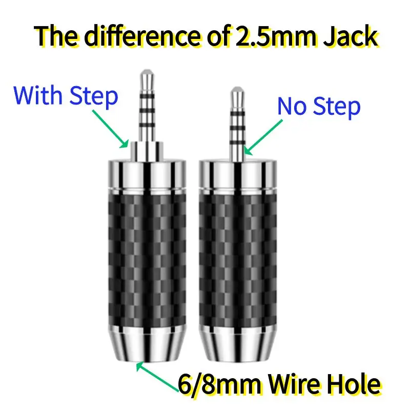 Audio anschluss 3,5mm 2,5mm 4,4mm 6,35mm Buchse 3 4 Polo-Mono-Lautsprecher anschlüsse Unterhaltung elektronik für Mikrofon gitarren kabel – Detail 5