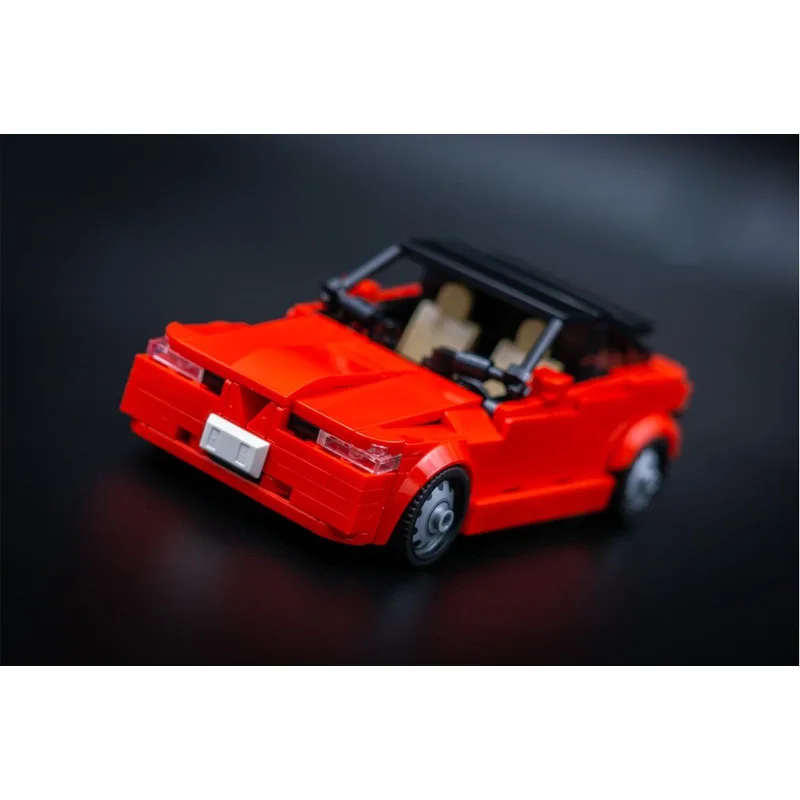 MOC-164246 Klassieke iconische sport rode supercar bouwsteenmodel 319 onderdelen creatief verjaardagsspeelgoed cadeau voor jongens en kinderen