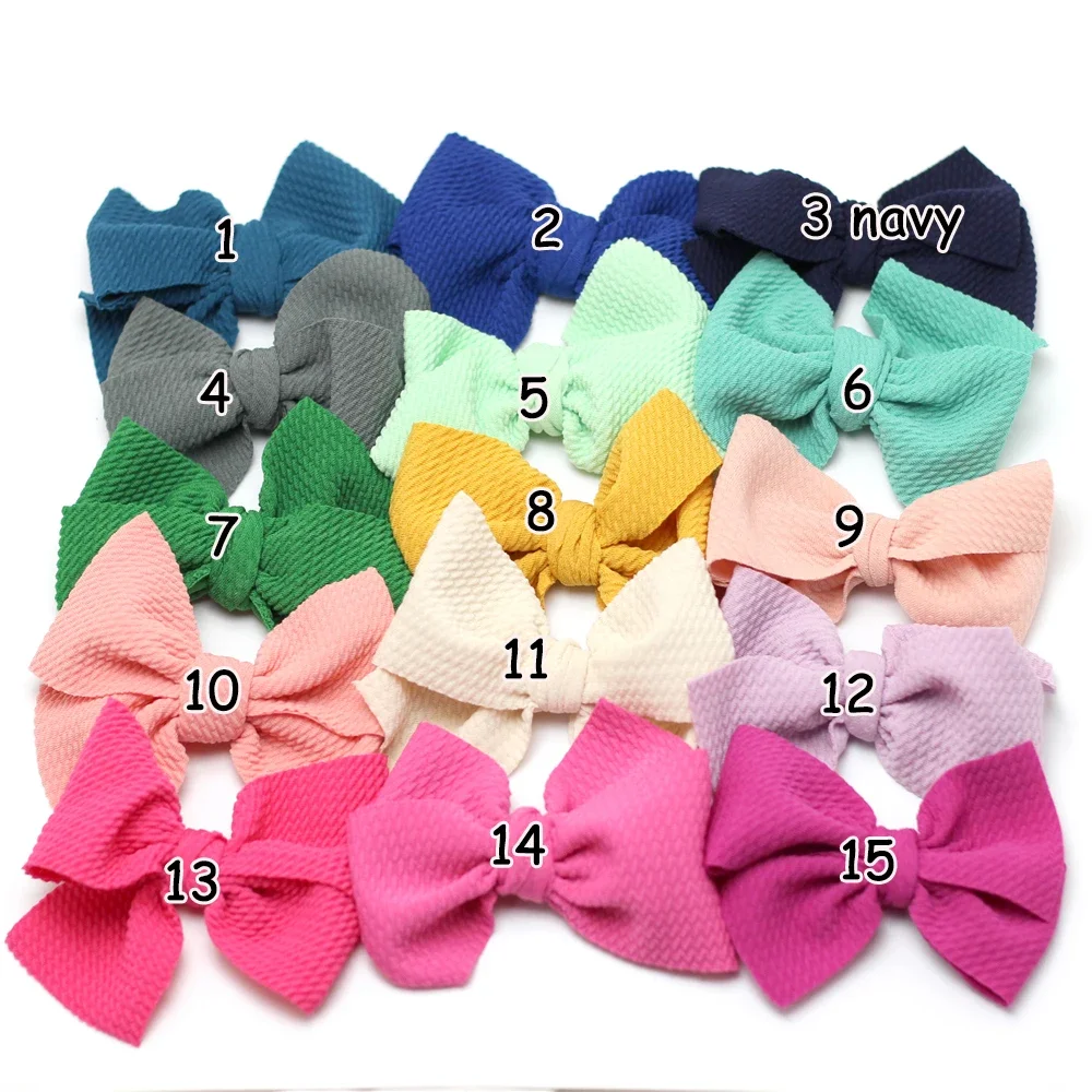 2pcs Messy Bow เด็กทารกเด็กหญิงคลิปผม Headwear ริบบิ้น Bowknot Barrettes Headwear เด็ก Bebes Knot Hairbow Hairpins