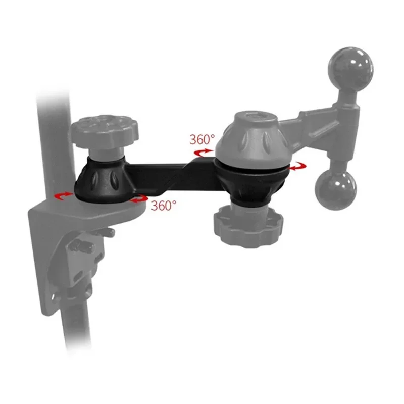 Giá Treo Tường Màn Hình Treo Tường Có Tay Và Articulating Nghiêng Cánh Tay, với 1.5Inch Đôi Bóng Đầu Cho 1.5Inch Cánh Tay Núi