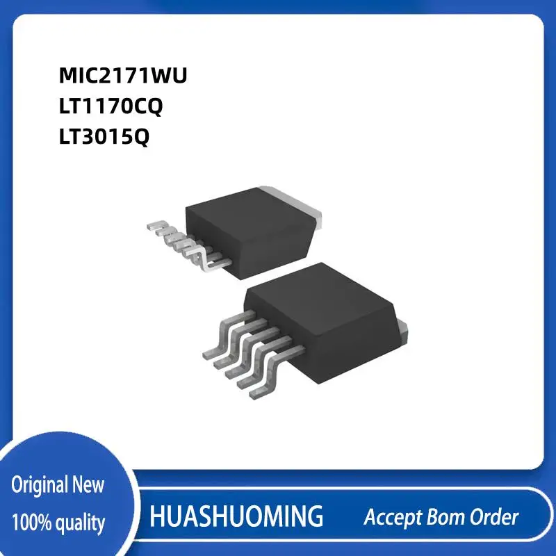 

5Pcs/Lot NeW MIC2171WU MIC2171W MIC2171 217WU 2171 LT1170CQ LT1170 1170 LT3015Q LT3015 3015Q 3015 TO-263