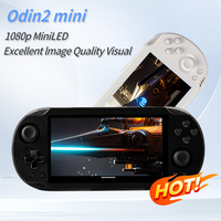 New AYN Odin 2 Mini Handheld Odin2mini LED 5 Inch Touch Screen 5000mAh Battery Android 13 System 8gen2WiFi [Included Bonus]