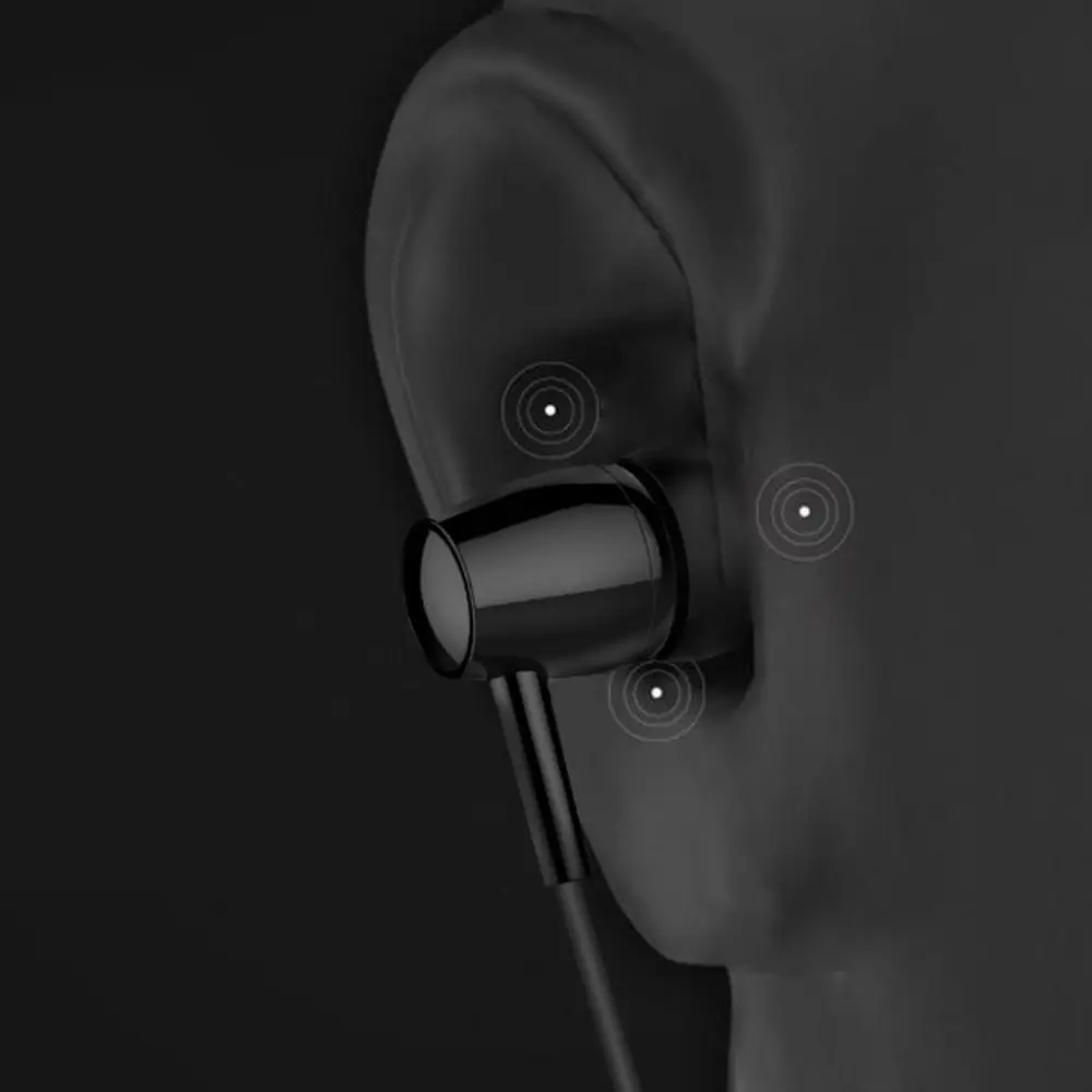 Fones de ouvido estéreo portáteis, Earbuds com cancelamento de ruído para telefones celulares, alta definição, fone de ouvido, 3,5mm