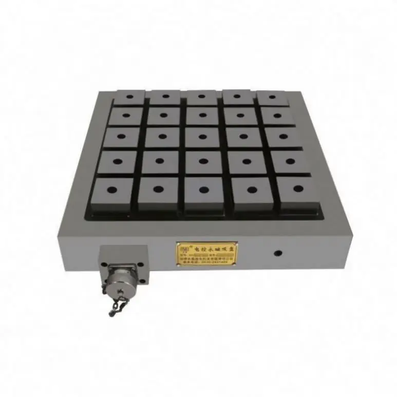 

Супермощный постоянный магнитный патрон с электронным управлением, рабочий магнит, сосающий дисковый стол для обрабатывающих центров с ЧПУ