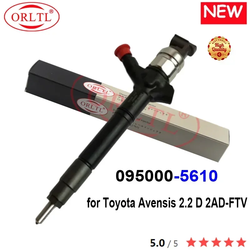 ORLTL NEW HOT 095000-5610 High Quality Injector 0950005610 095000 5610 FOR Toyota Avensis 2.2 D 2AD-FTV