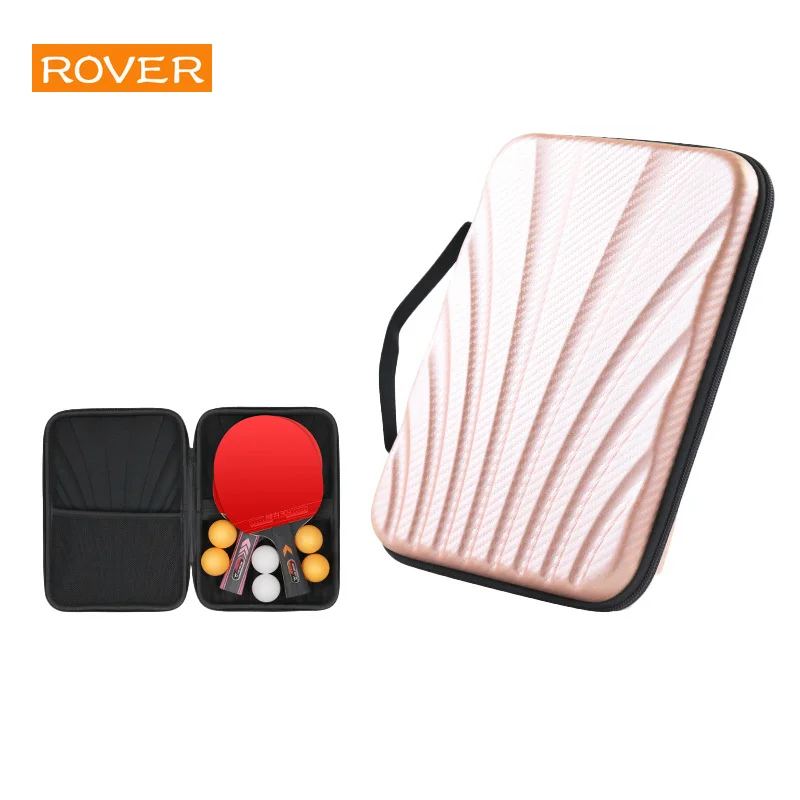 Bolsa de almacenamiento para raqueta de tenis de mesa, 1 piezas, carcasa dura de EVA, impermeable, a prueba de polvo, con correa de mano