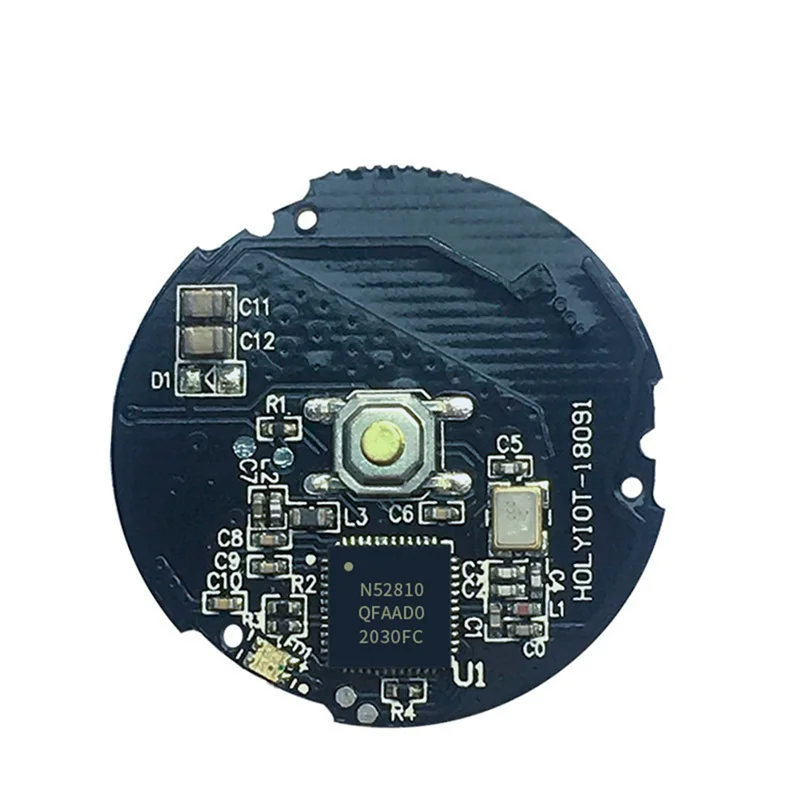 1 Piece NRF52810 Low Power Consumption Module Beacon Indoor Positioning Bluetooth 5.0 White,41.5 X 31.5 X 10Mm-ABVK