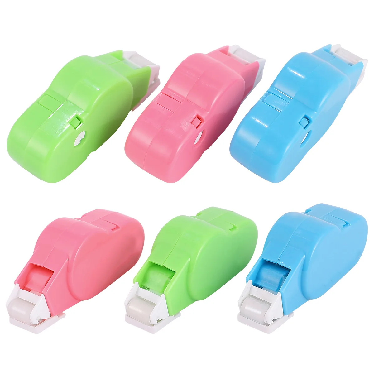 6 قطعة لاصق نقطة الأسطوانة للحرف اليدوية سكرابوكينغ التجفيف السريع لا التجاعيد موزع لاصق دائم شريط مزدوج الوجهين #4