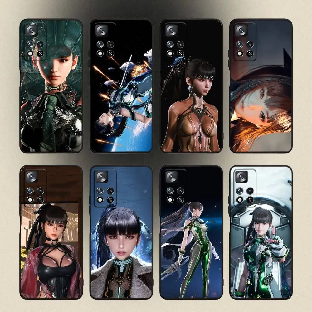 

Stellar Blade Eve 07 Phone Case For Samsung Galaxy A20,A21s,A22,A31,A32,A52,A53,A72,73,A80,A91 Soft Black Cover