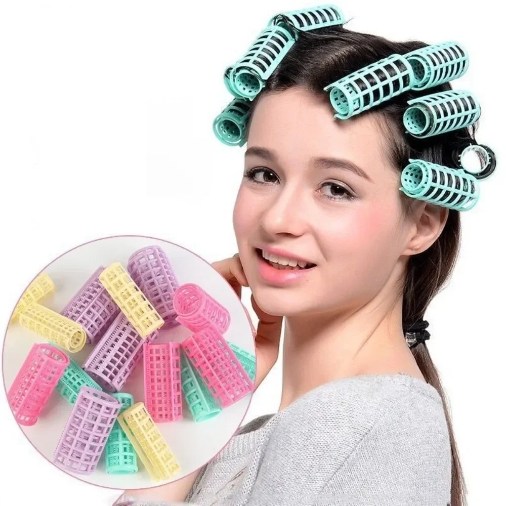 Plastic Lui Heatless Haar Krultang Pony Curling Staaf Geen Warmte Haar Roller Sets Krul Wortel Perm Staven Haar Styling Accessoires Willekeurige