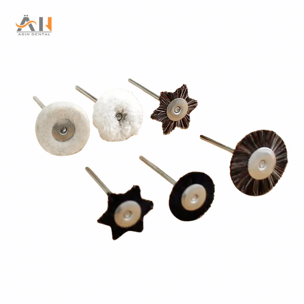 Good Quality 60 Pcs Dental Lab Brush Polishing Wheel Polishers for Rotary Tools dentistry tool dentistry equipments