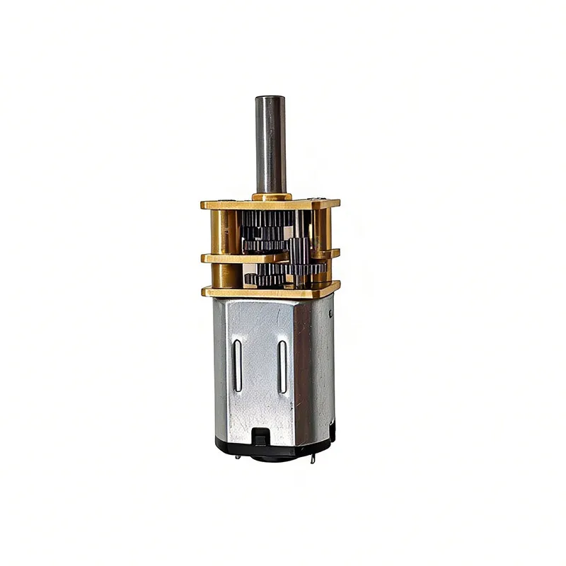 4Pcs GA12-N20 High Torque Micro DC Gear Motor 3V/6V/12V 30-1000RPM Metal Gear Mini Motor for DIY Projects