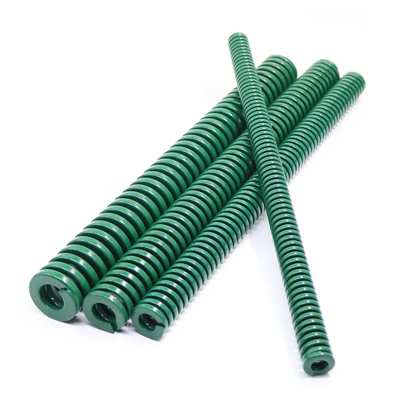 2-4pcs L=300mm Green Heavy Load Die Mold Spring Compression Spring Steel Outer Diameter 25mm Length 300mm