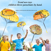 Little Yellow Duck Children's Parachute Outdoor Sports Hand-throwing Parachute Park Toys Airdrop Outdoor Tour Play props