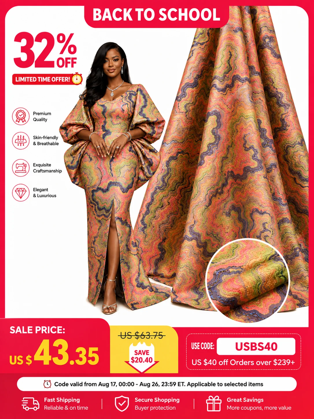 Neuester afrikanischer Jacquard-Spitzenstoff, französischer vergoldeter Stoff, bestickter nigerianischer Brokat-Spitzenstoff für Partykleider 2026 F4516