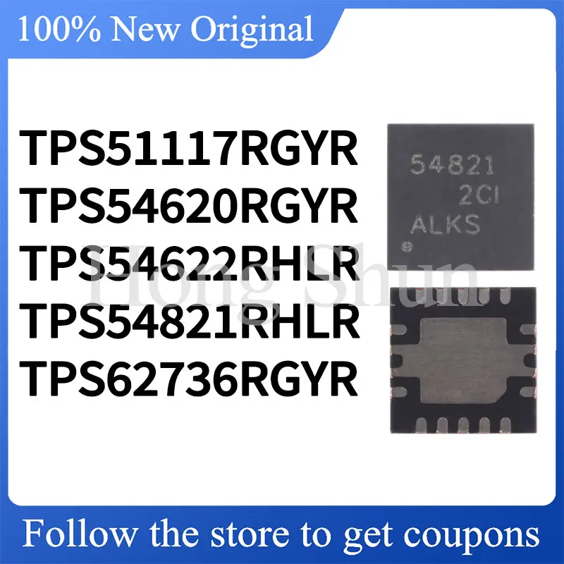 

TPS51117RGYR TPS54620RGYR/RHLR TPS54622RHLR TPS54821RHLR TPS62736RGYR Hard outer shell