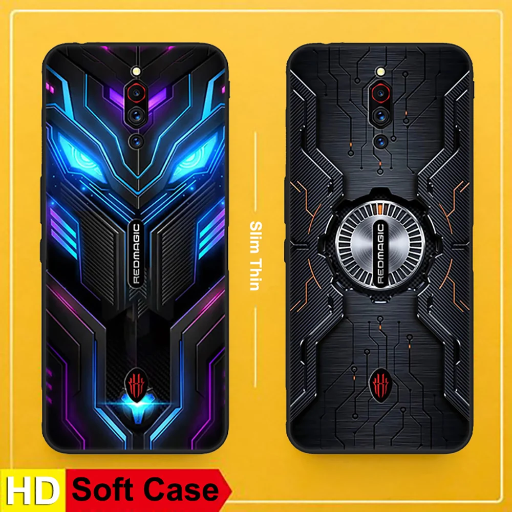 For Nubia Red Magic 5G Cover 5S Case For Red Magic Mars Bumper Silicone Case For Red Magic 3 3S Casing For Nubia Play 5G