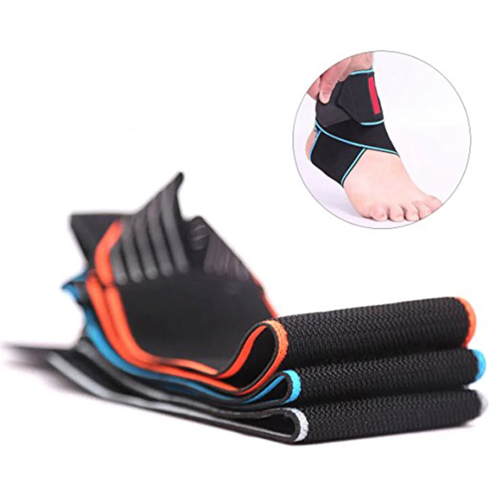 

Non-Slip Ankle Support Pad Elastic Compression Wrap for Joint Protection Wrist Elbow Use for Sports Fitness