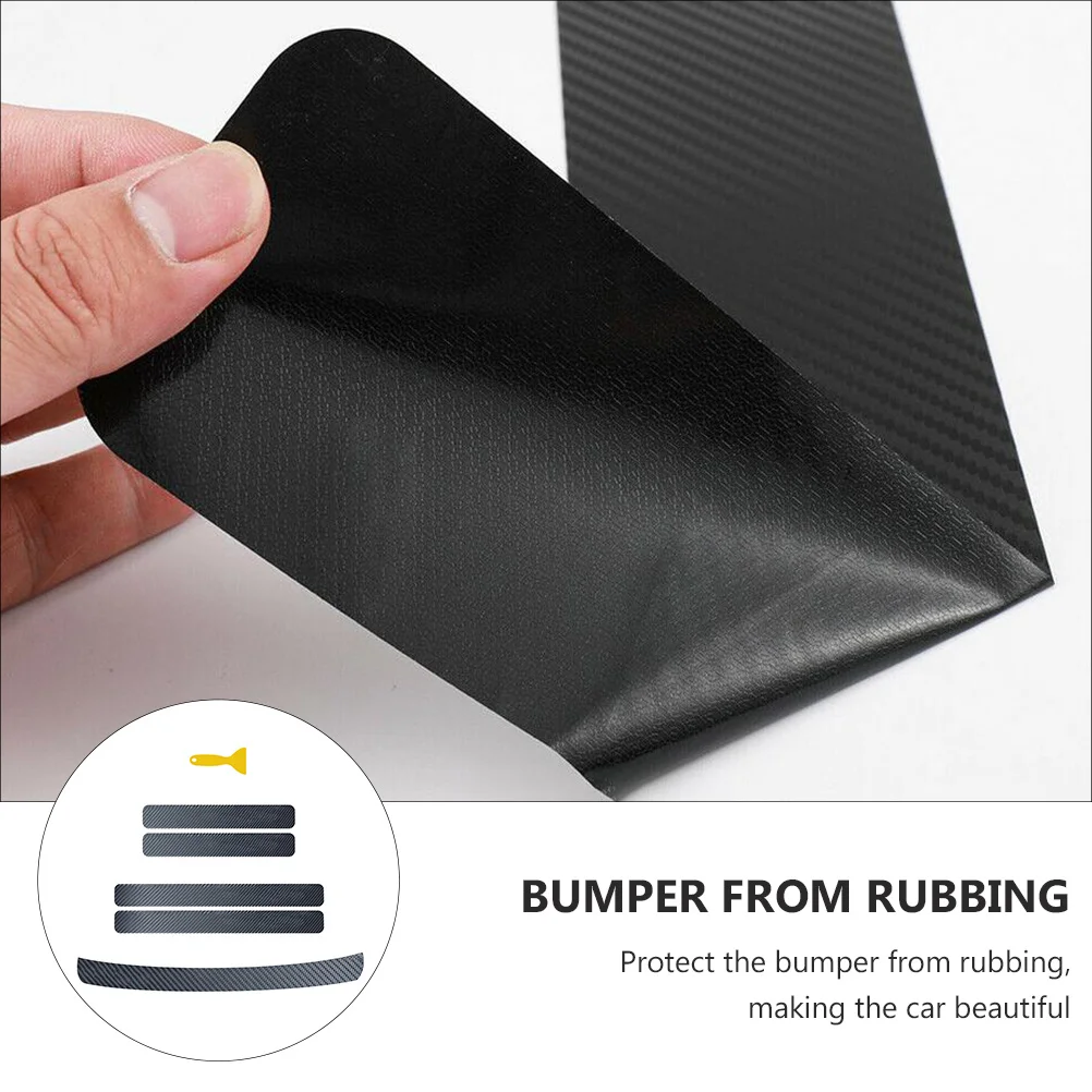 

1Set Car Threshold Strip Door Sill Sticker Scratch-Proof Non-Destructive Installation Bumper Protection Fine Workmanship